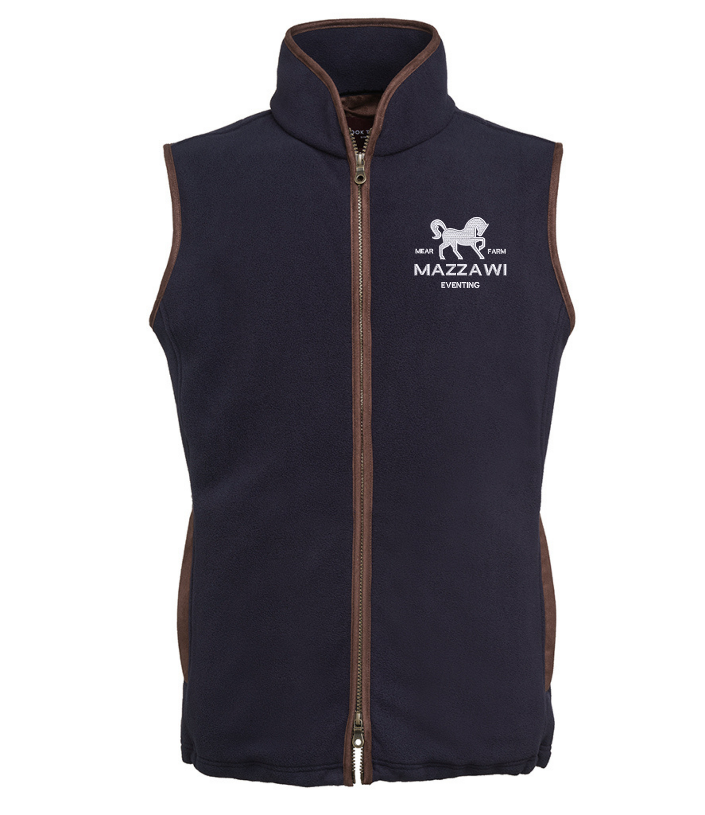 Mazzawi Eventing Unisex Navy Gilet