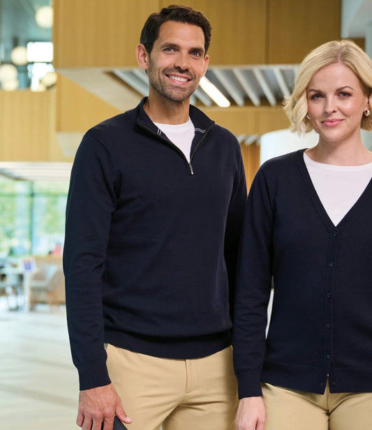 Premium Merino Wool Quarter Zip