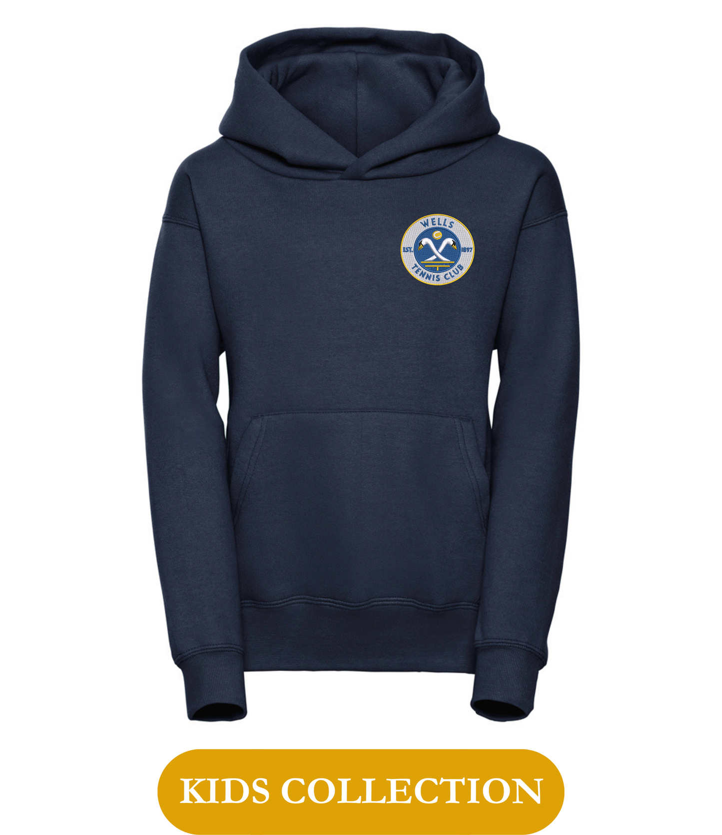 Wells TC Kids Navy Hoodie