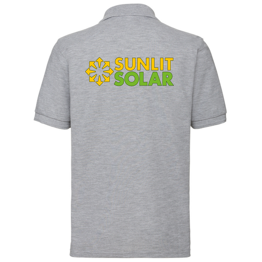 Sunlit Solar Russel Athletic Mens Polo Shirt