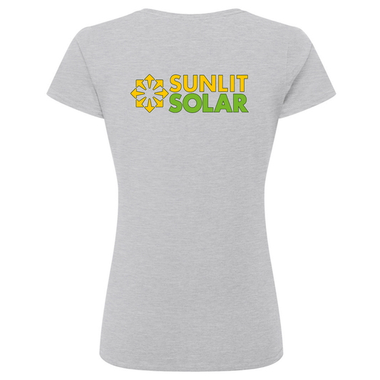 Sunlit Solar Russel Athletic Ladies T-shirt