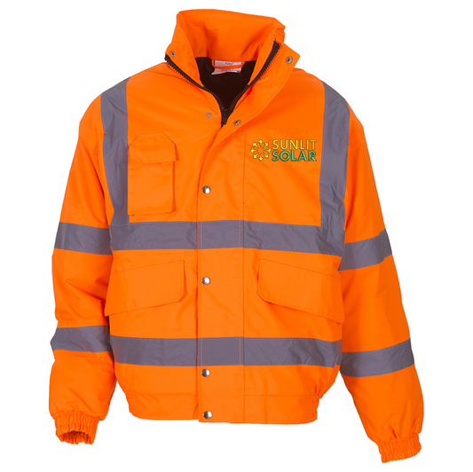 Sunlit Solar Yoko Hi-Vis Bomber Jacket