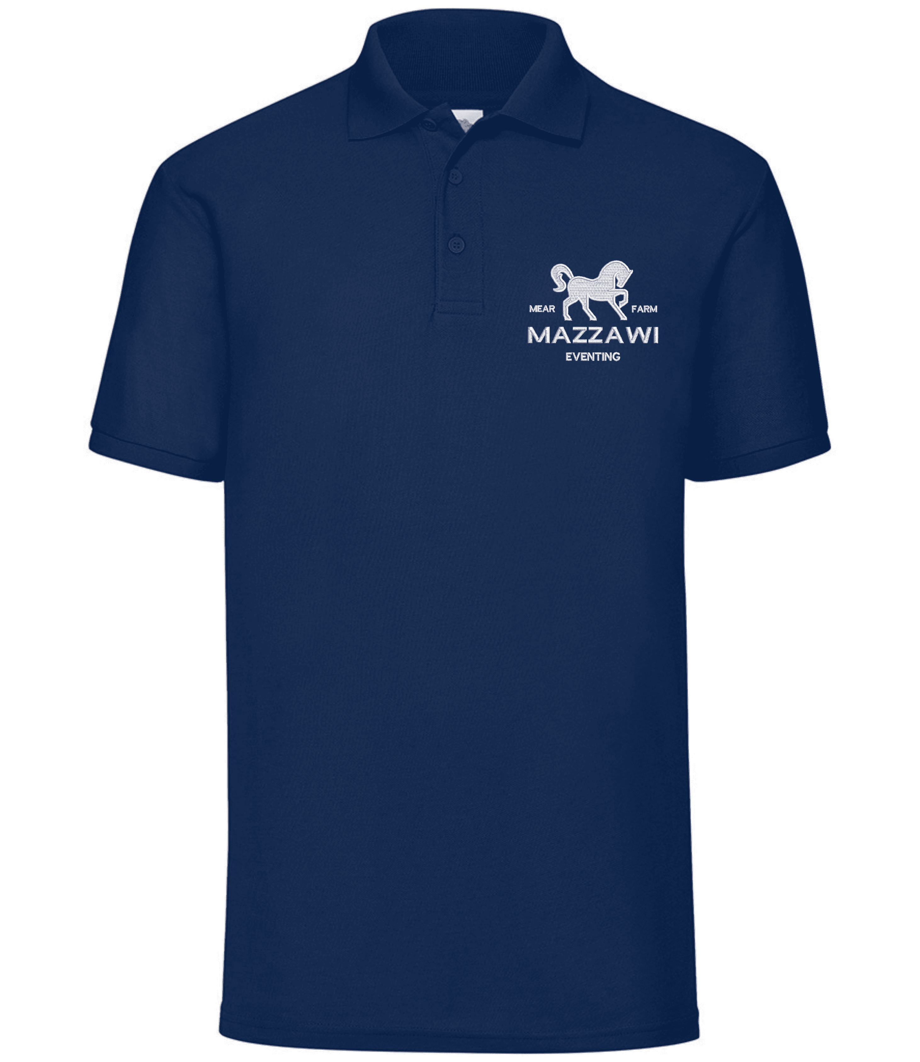 Mazzawi Eventing Mens Navy Polo Shirt