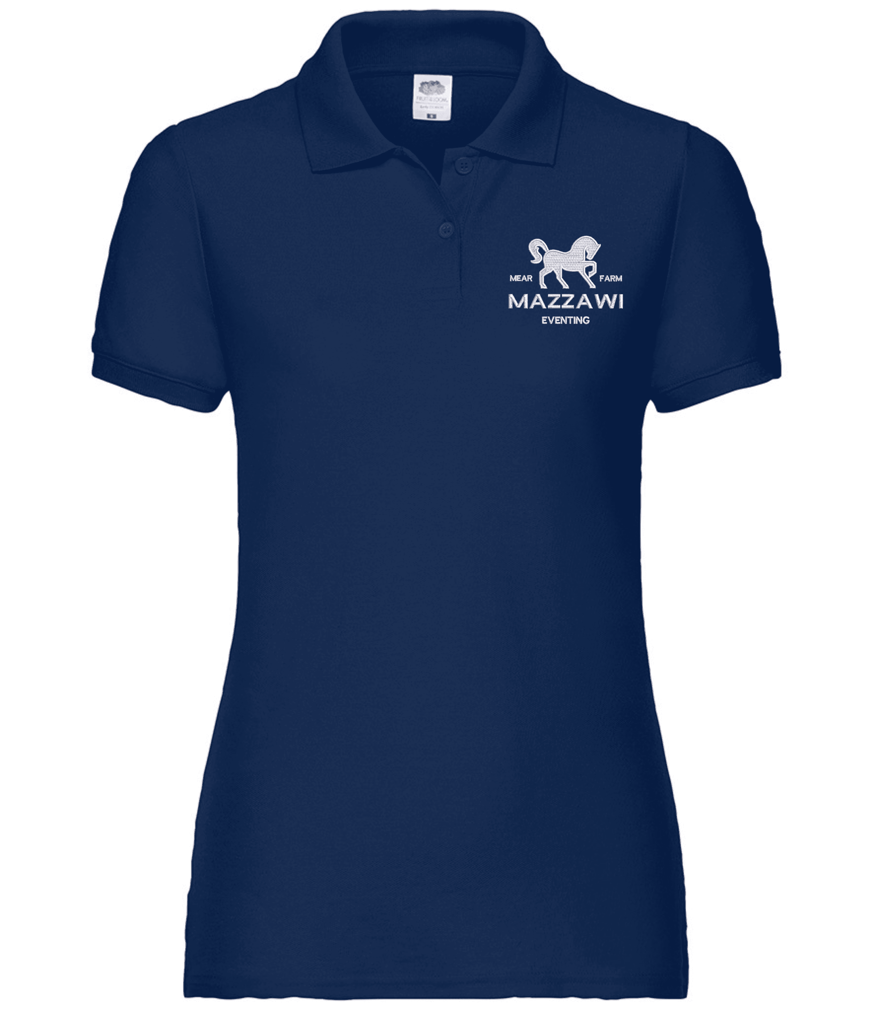 Mazzawi Eventing Ladies Navy Polo Shirt