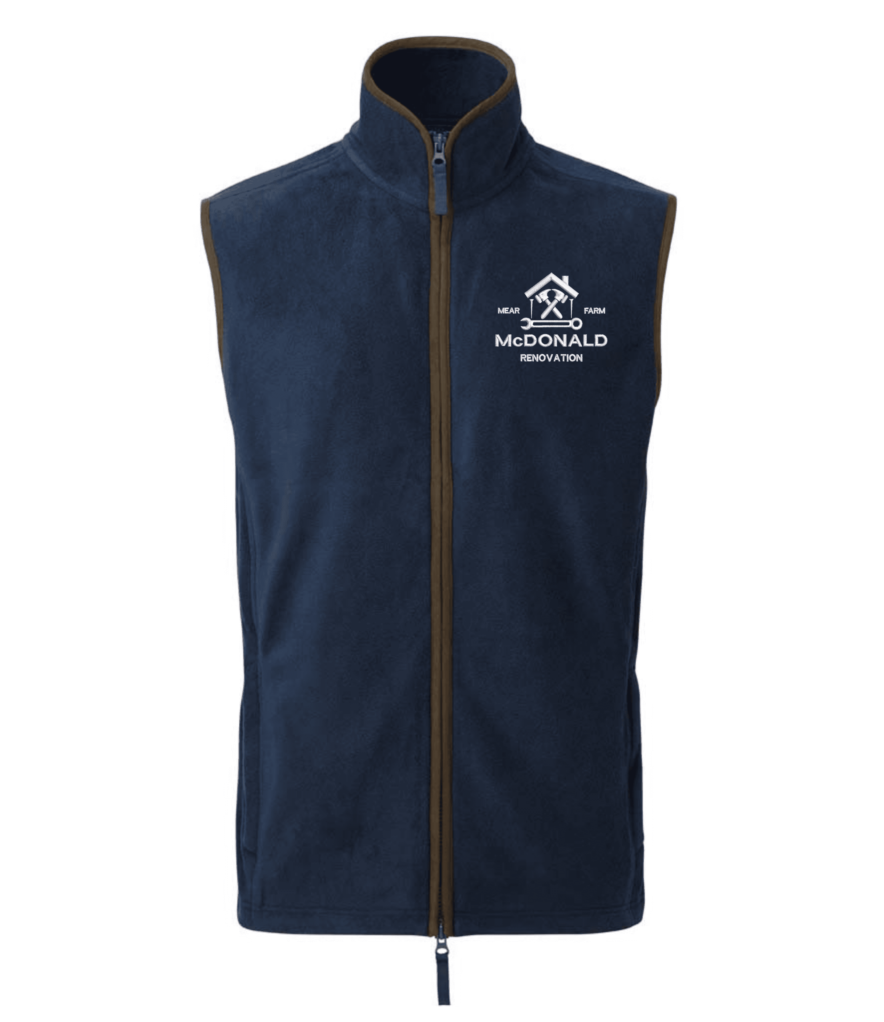 McDonald Renovation Unisex Navy Gilet