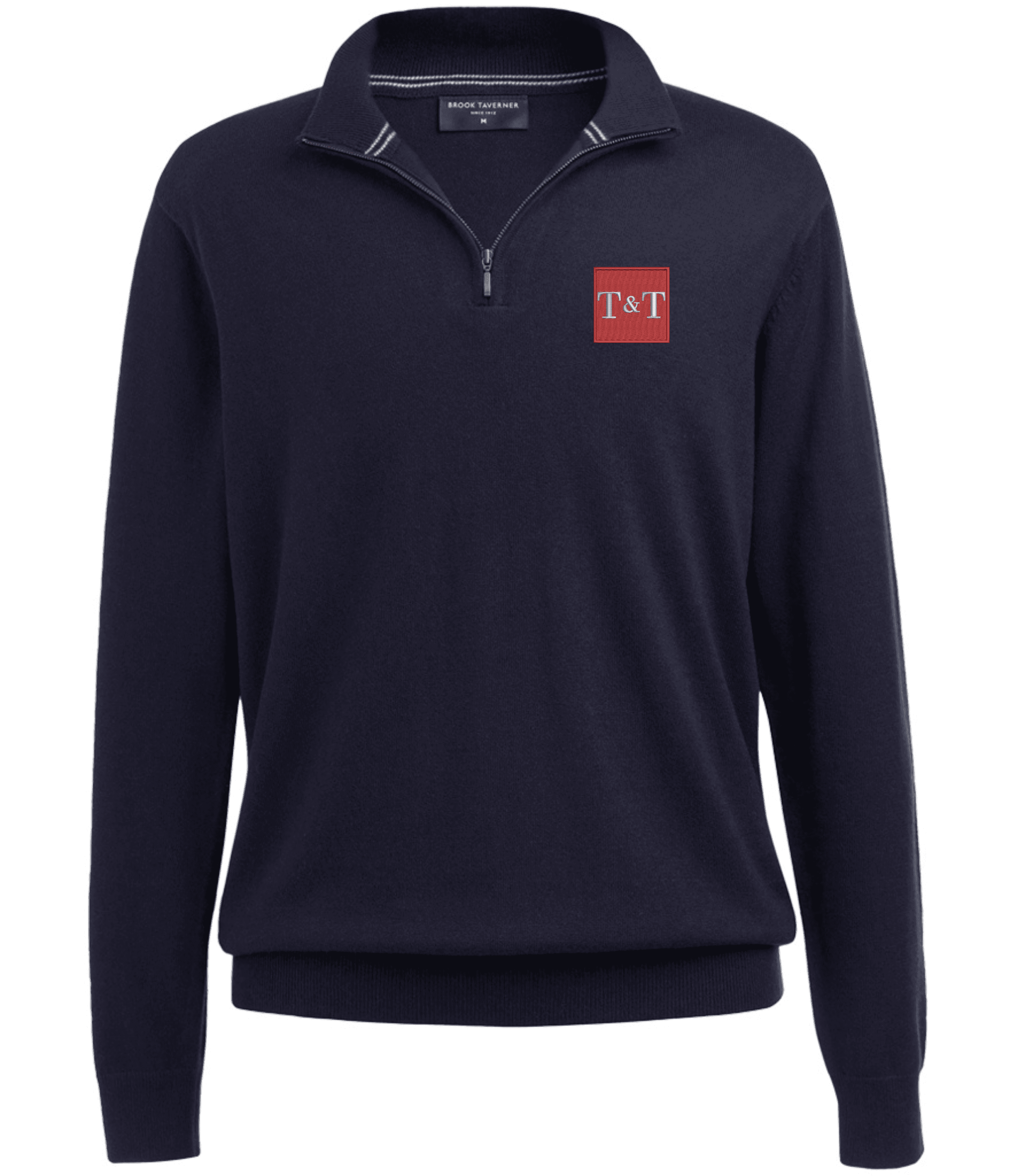 Thomas and Thomas 1/4 Zip Jumper