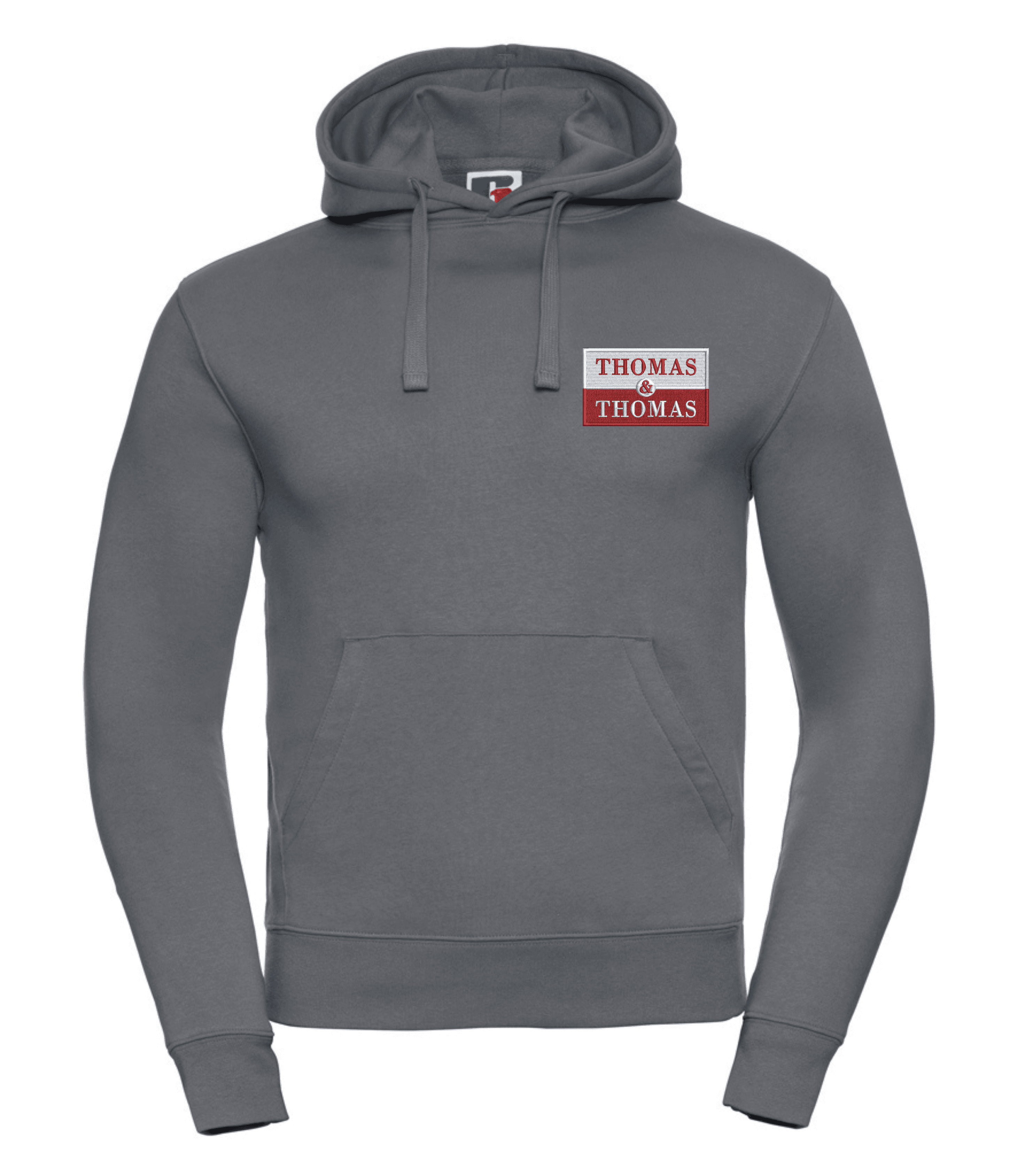 Thomas and Thomas Dark Hooded Sweatshirt