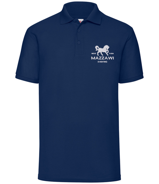Mazzawi Eventing Mens Navy Polo Shirt