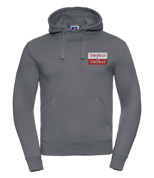 Thomas and Thomas Dark Hooded Sweatshirt