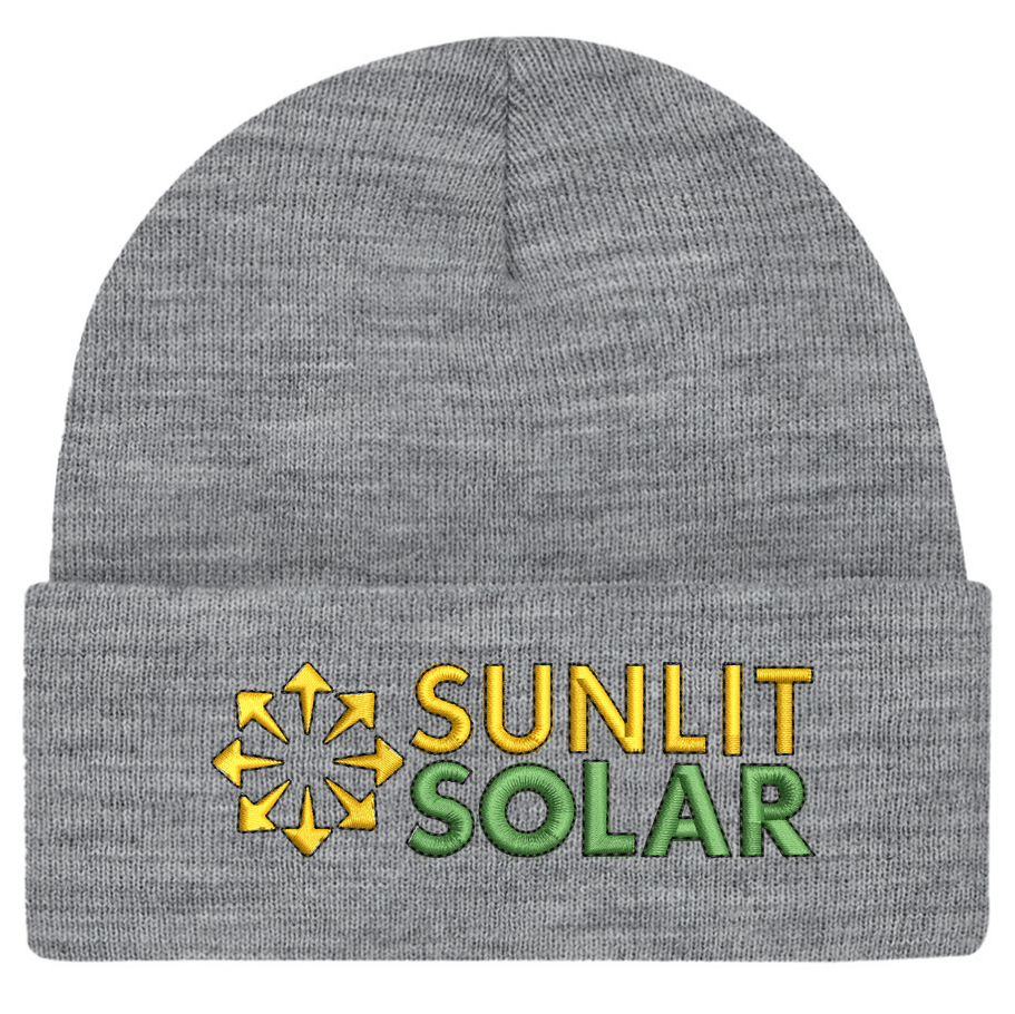Sunlit Solar Beanie
