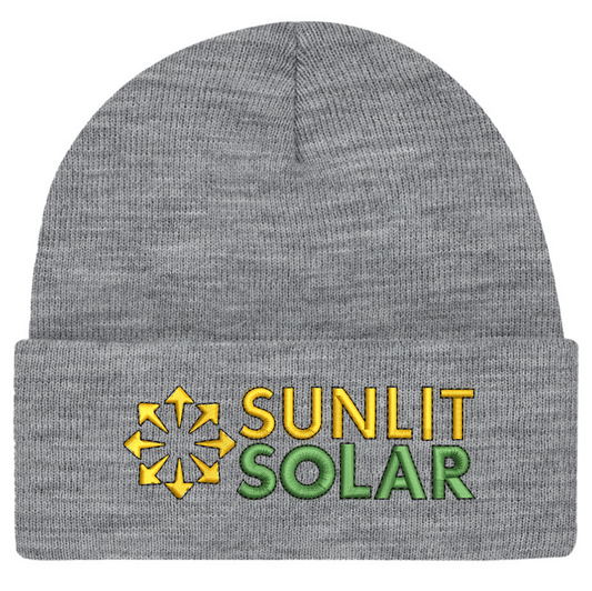 Sunlit Solar Beanie