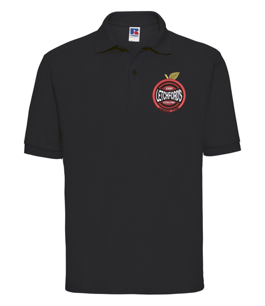 Letchfords Cider Black Polo