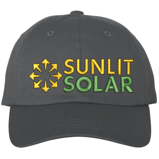 Sunlit Solar Organic Cotton 6 Panel Cap