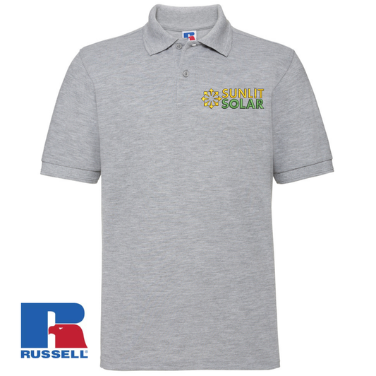 Sunlit Solar Russel Athletic Mens Polo Shirt