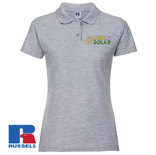 Sunlit Solar Russel Athletic Ladies Pro Piqué Polo Shirt