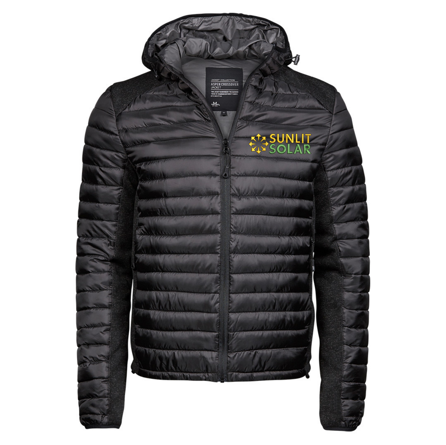 Sunlit Solar Ladies Hooded Padded Jacket