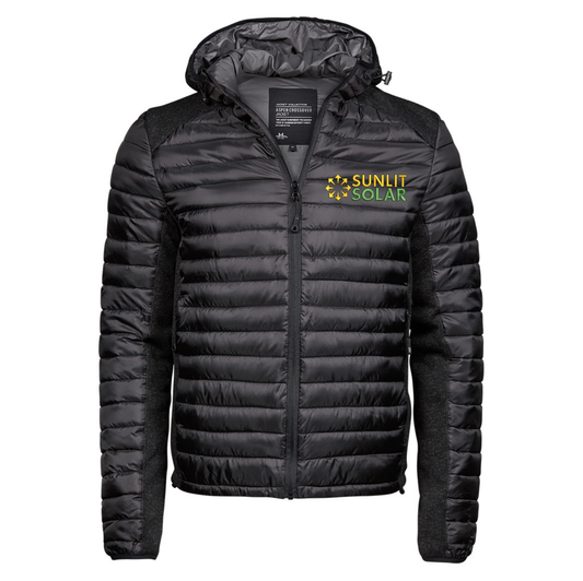 Sunlit Solar Ladies Hooded Padded Jacket