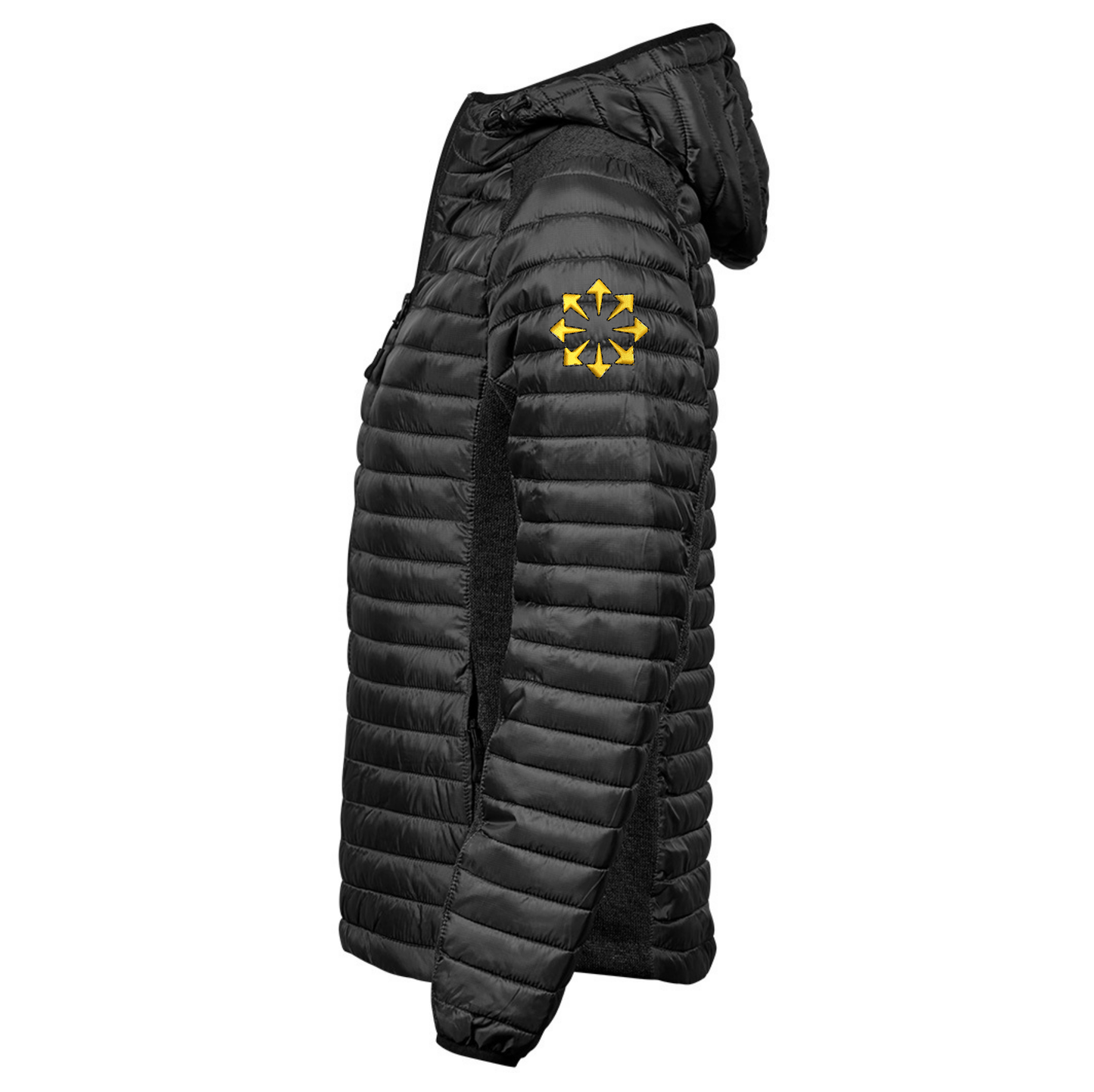 Sunlit Solar Ladies Hooded Padded Jacket