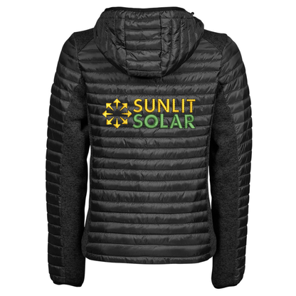 Sunlit Solar Ladies Hooded Padded Jacket
