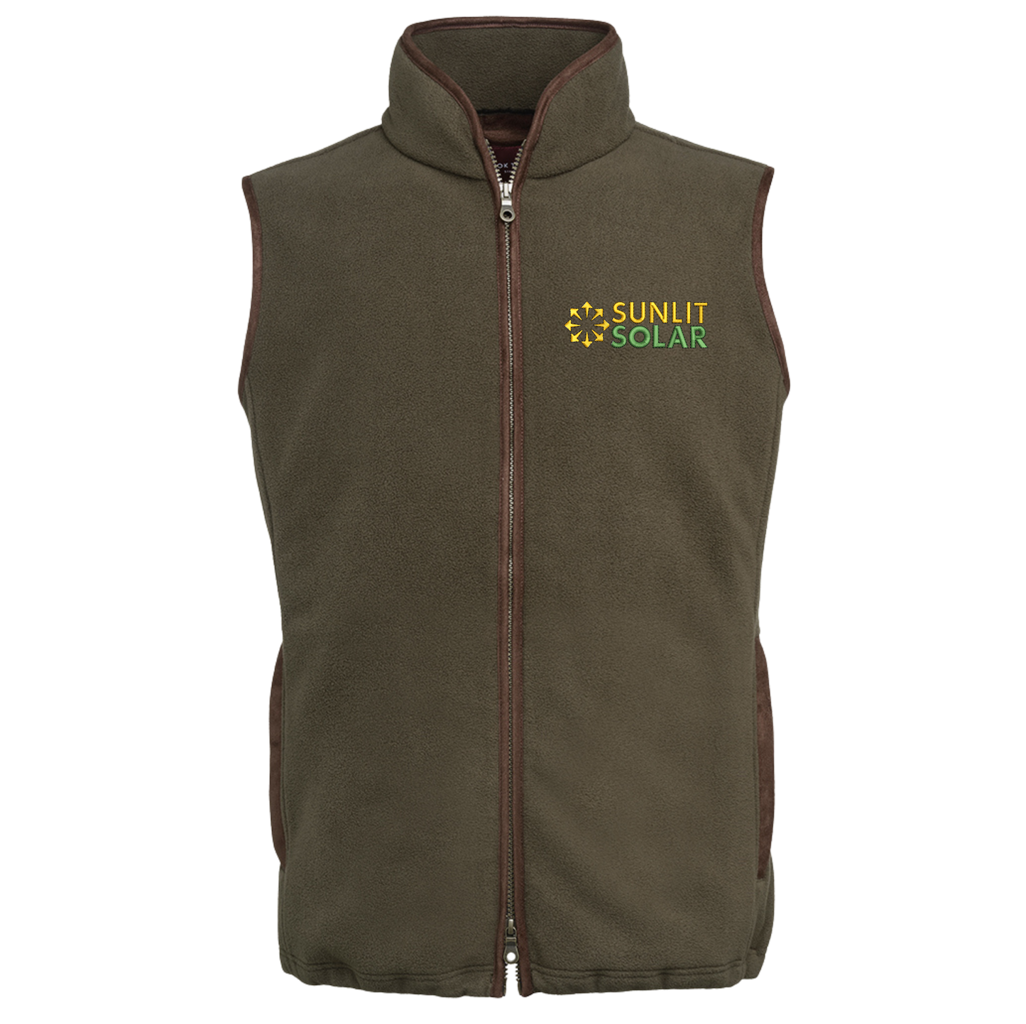 Sunlit Solar Unisex Fleece Gilet