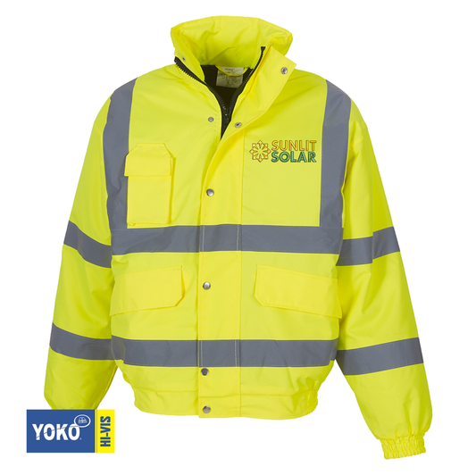 Sunlit Solar Yoko Hi-Vis Bomber Jacket