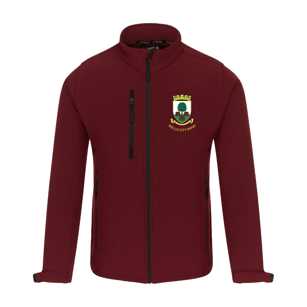 Wells City Band Soft Shell Unisex Jacket