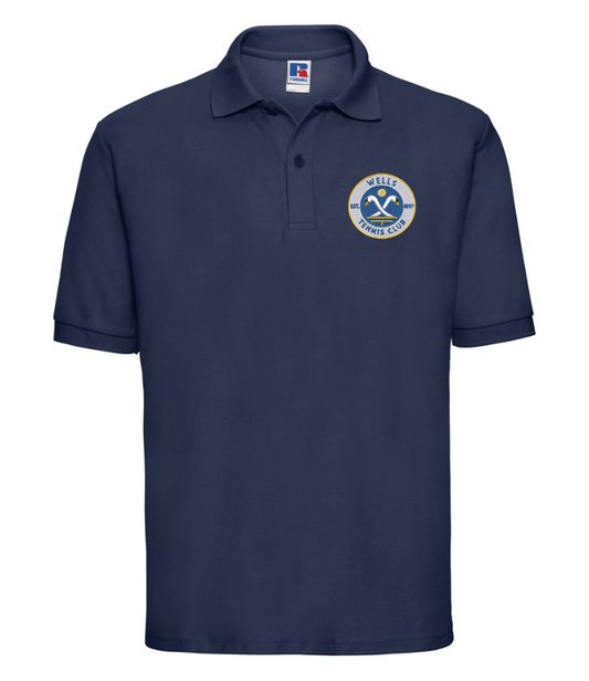 Wells TC Men's Navy Polo Shirt