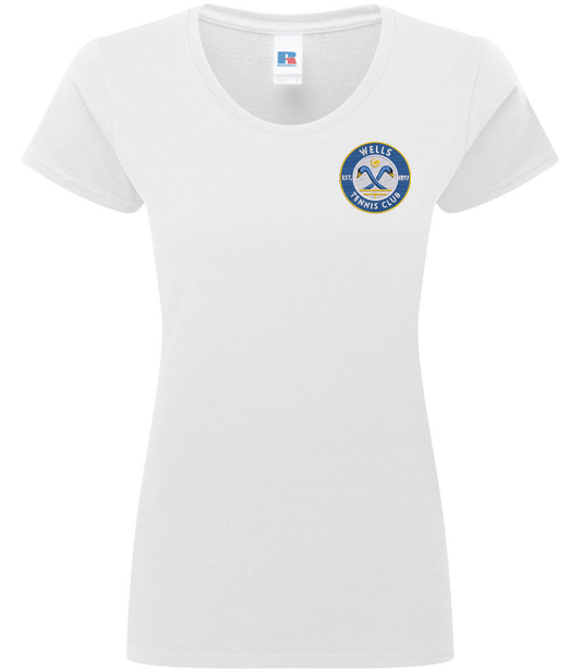 Wells TC Women's Navy Cotton T-shirt