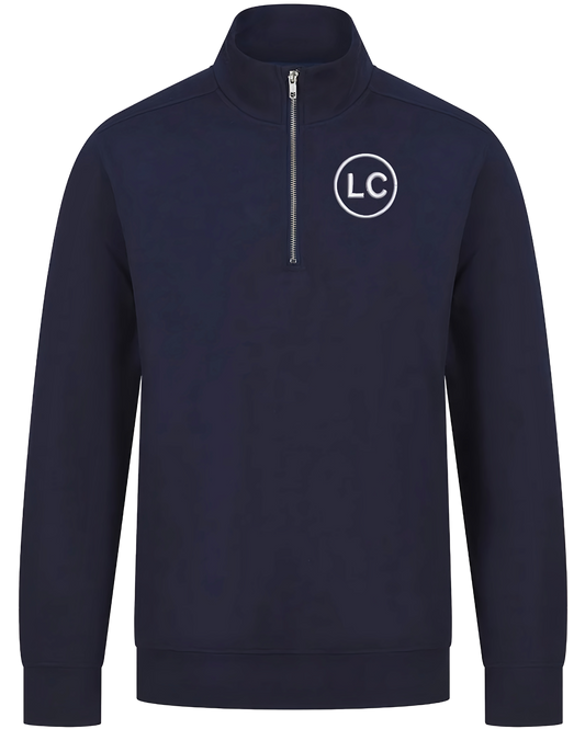 Henbury Unisex Sustainable 1/4 Zip Sweatshirt